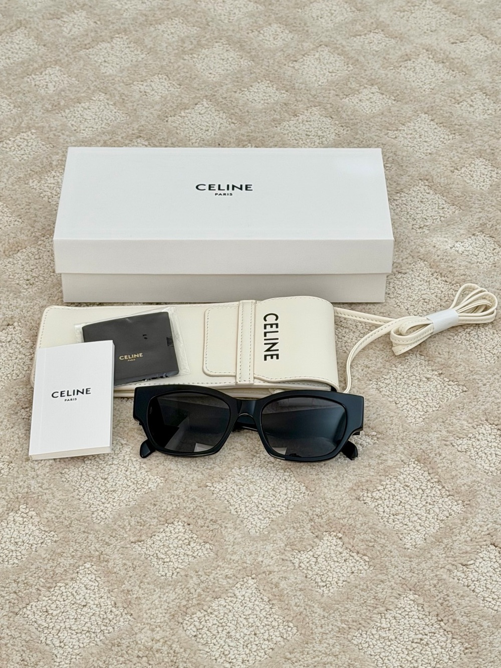 🏁Celine MONOCHROME Sunglasses - Picture 12 of 13